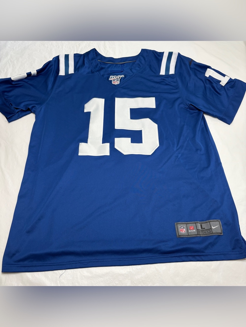 Nike Indianapolis Colts Paris Campbell #15 Jersey Men’s Large